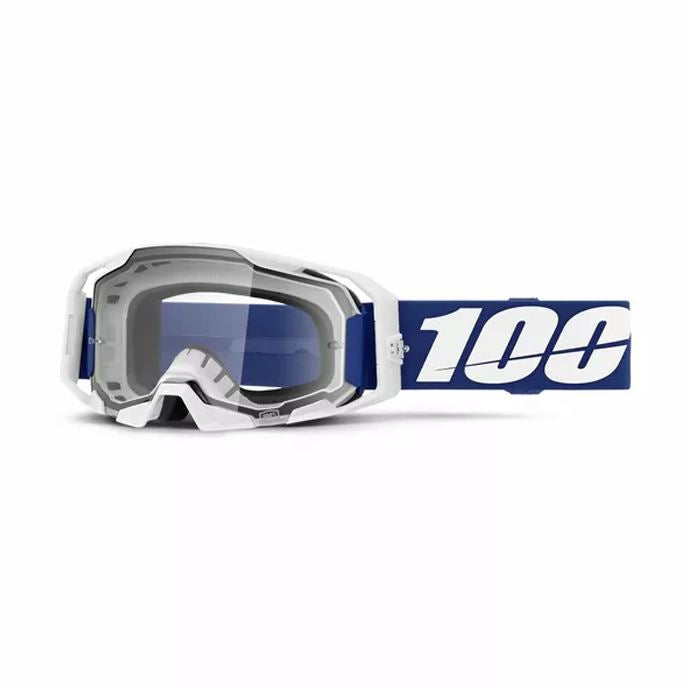 100% MX Goggles Armatic Blue Clear